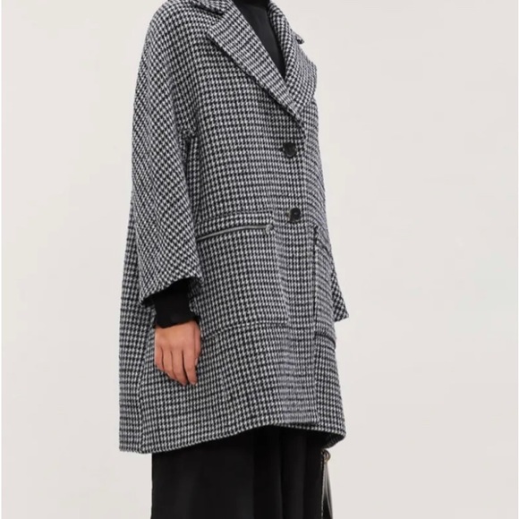 Maje Jackets & Blazers - Maje Wool Oversized Houndstooth Coat BNWT 0